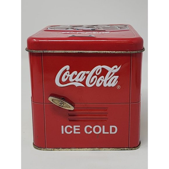 Vintage Coca Cola Music Box‎ Tins By Country Seams "The Coke Song" - Picture 3 of 11